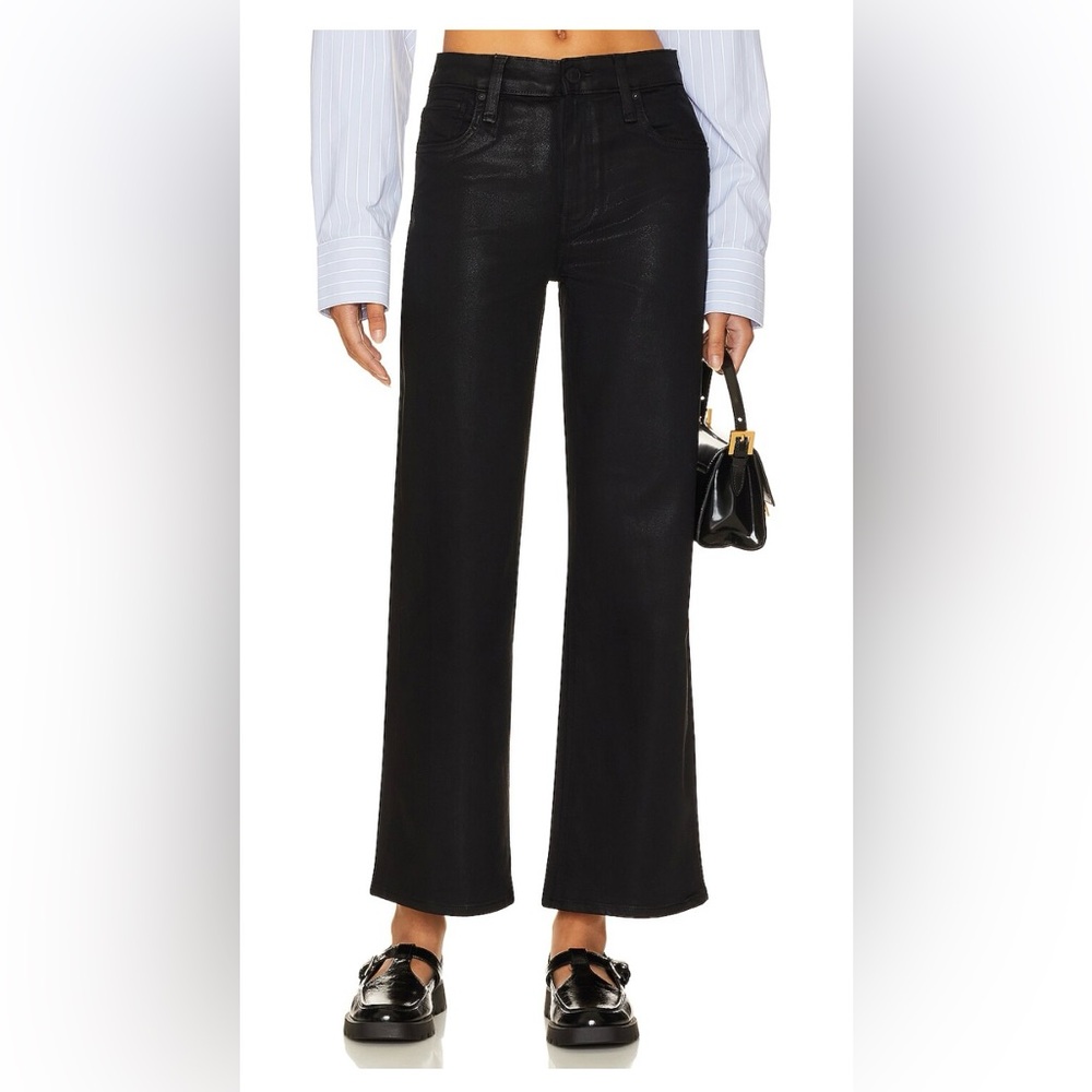 Hudson Black Coated Jeans